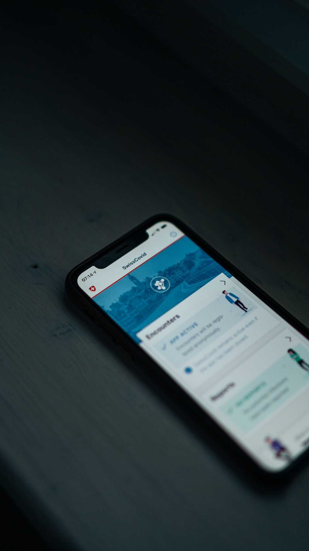 mobile insurance app interface