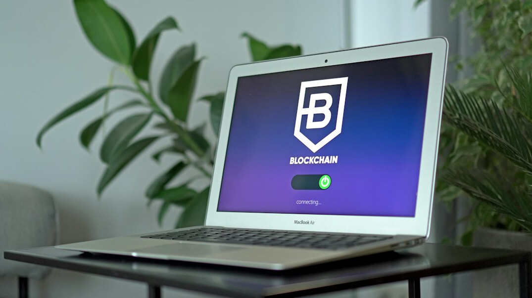 blockchain insurance concept