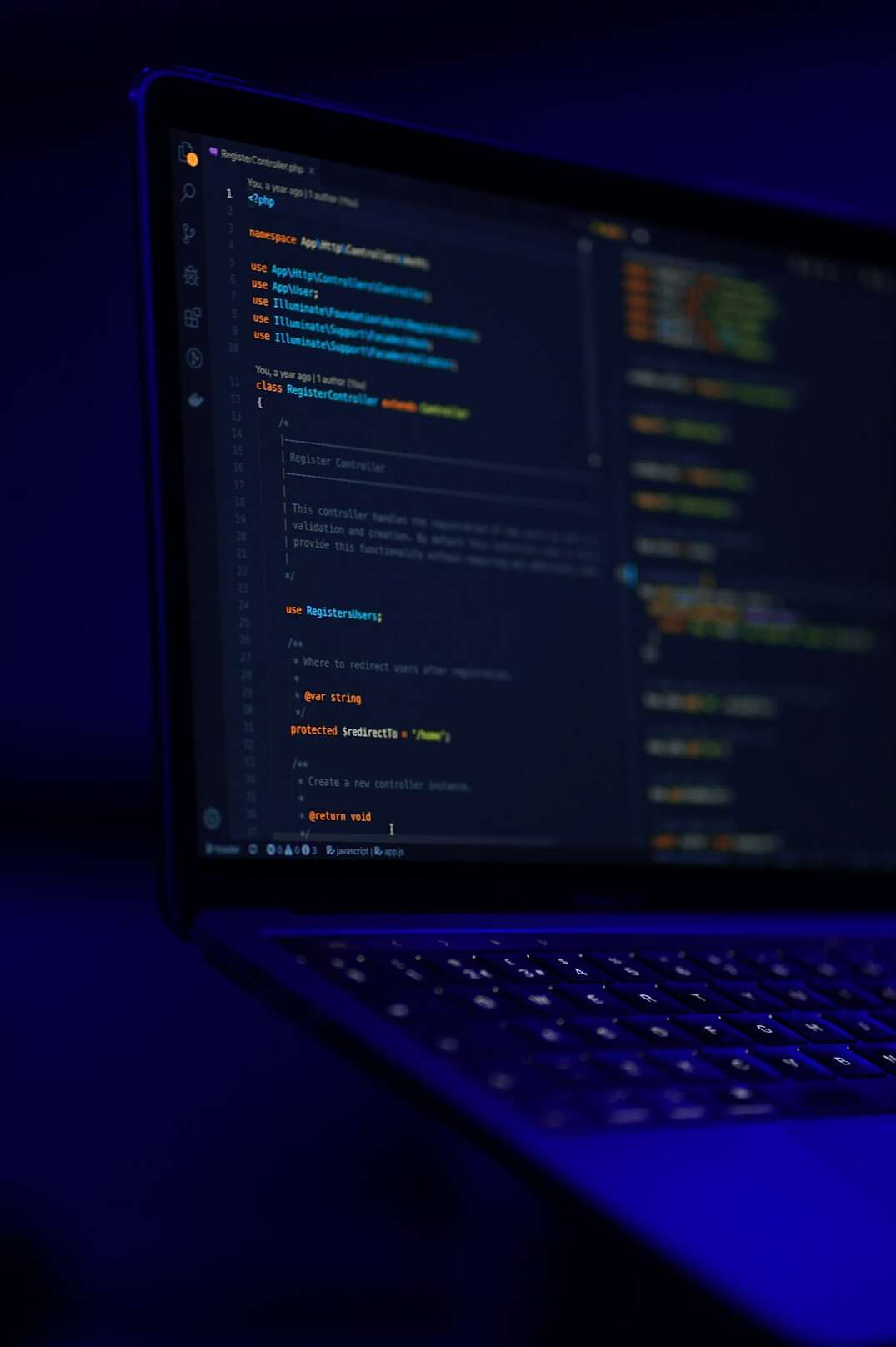 programmer coding insurance software