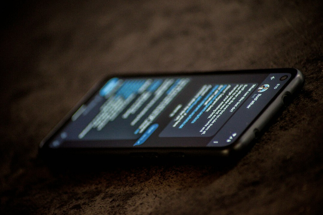 mobile app interface